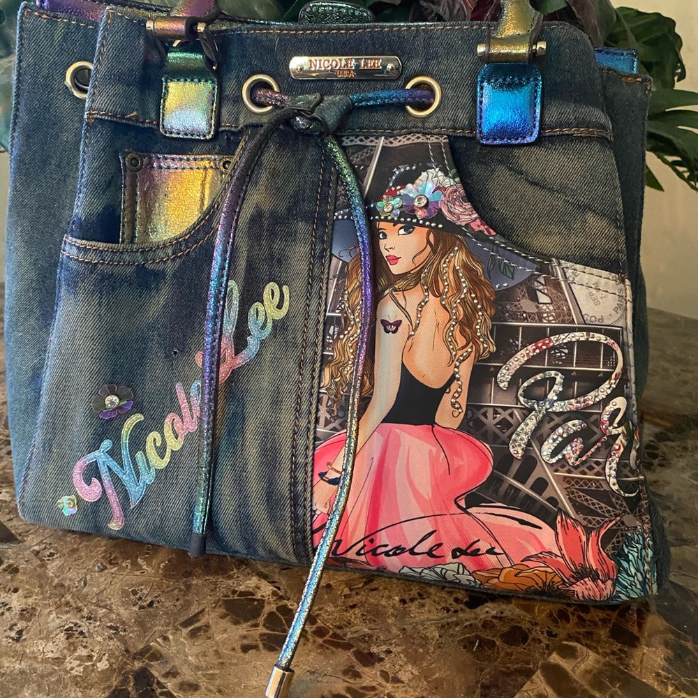 This Jean bag goes with any outfit